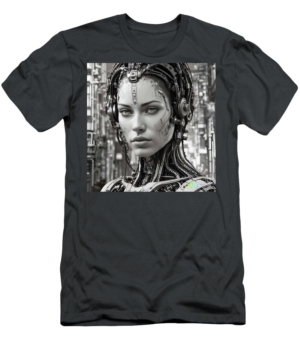 Aurora Technica Machine Learning Girl 8 Benito Del Ray T-Shirt