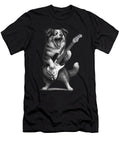 Australian Shepherd Playing Guitar Rock Music Sophie Eleanor T-Shirt