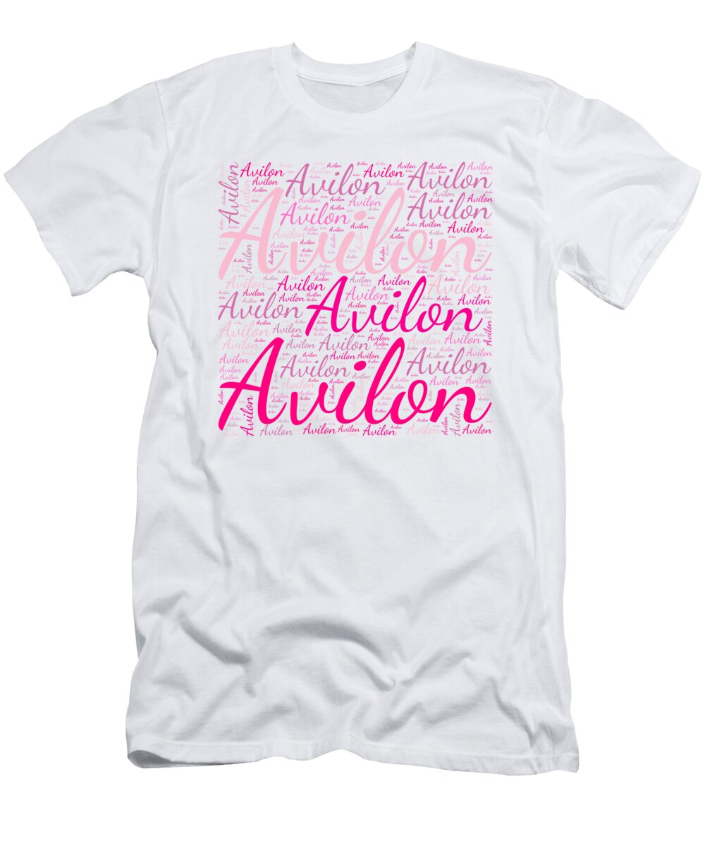 Avilon Names Without Frontiers Vidddie Publyshd T-Shirt
