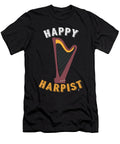 Awesome Happy Harpist Music Musician Graphic Thomas Larch T-Shirt