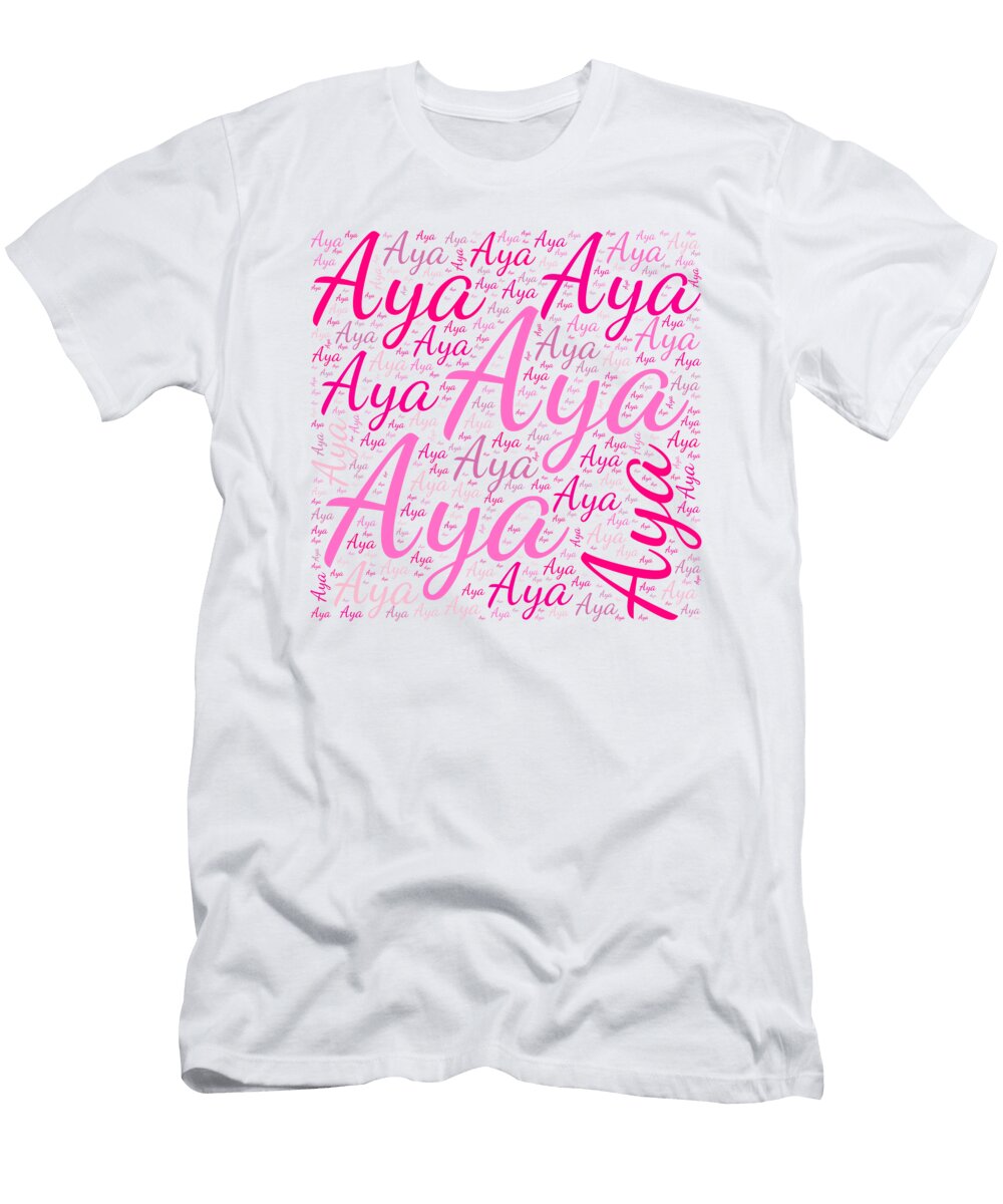 Aya Names Without Frontiers Vidddie Publyshd T-Shirt