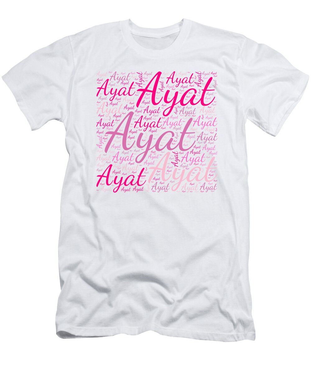 Ayat Names Without Frontiers Vidddie Publyshd T-Shirt