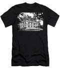 Azay Le Rideau in Black and White Nikolyn Mcdonald T-Shirt