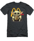 Baby Yoda Hug Hamburguesa Mcdonalds Hoodie Swea Fun Graphic S Cheap Cool Fo Jack Anderson T-Shirt