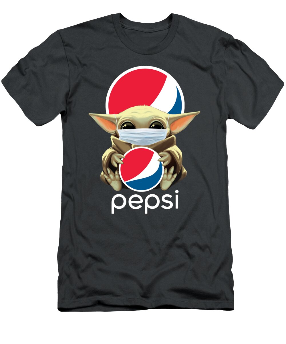 Baby Yoda Mask Hug Pepsi Hoodie Swea I Love This Layla Levesque T-Shirt
