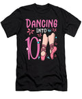 Ballet Shoes Dancing Ballerina 10 Ballett Birthday Colorfulsnow T-Shirt
