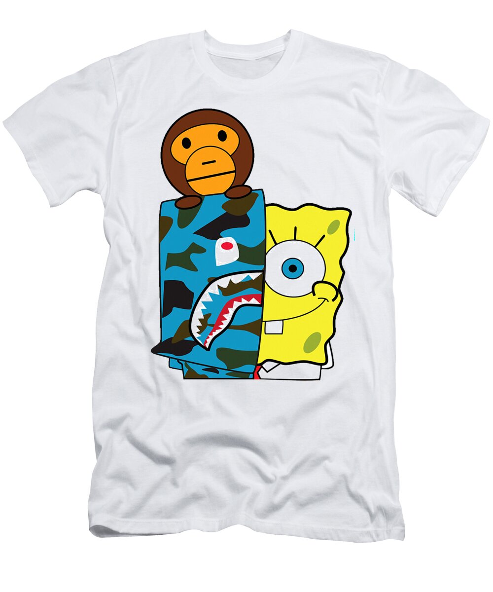Bape Spongebob Kimberly Russell T-Shirt
