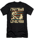 Bass Guitar Thats What I Do Retro Guitar Player Tshirtconcepts Marvin Poppe T-Shirt