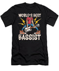 Bass Guitar Worlds Best Bassists Guitar Player Tshirtconcepts Marvin Poppe T-Shirt