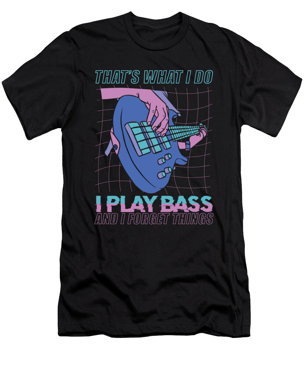 Bass Player Gift Manuel Schmucker T-Shirt