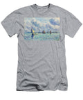 Bateaux Sur LA Meuse a Rotterdam Art Maximilien Luce French T-Shirt