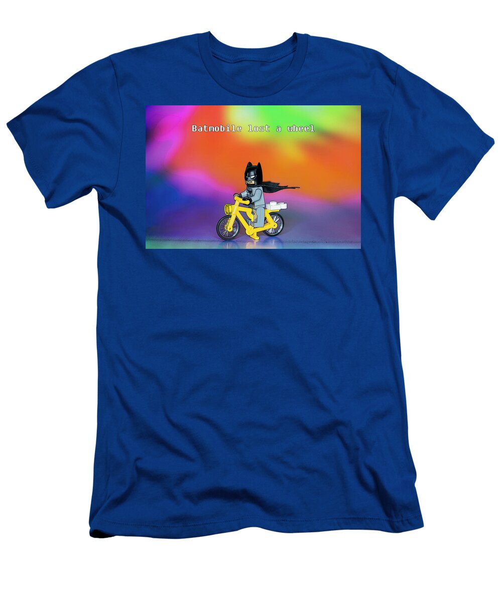 Batmobile Lost a Wheel David Stasiak T-Shirt