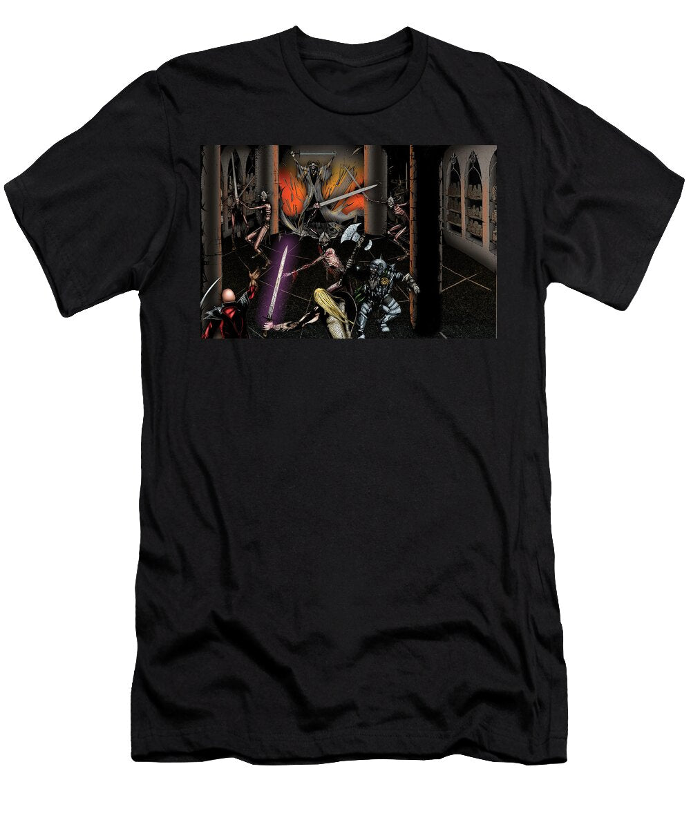 Battle with the Mage King James Kramer T-Shirt