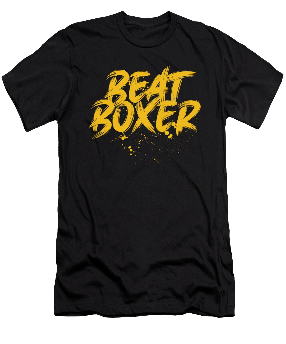 Beatboxer Microphone DJ Rap Hiphop Beatboxing Gift Thomas Larch T-Shirt
