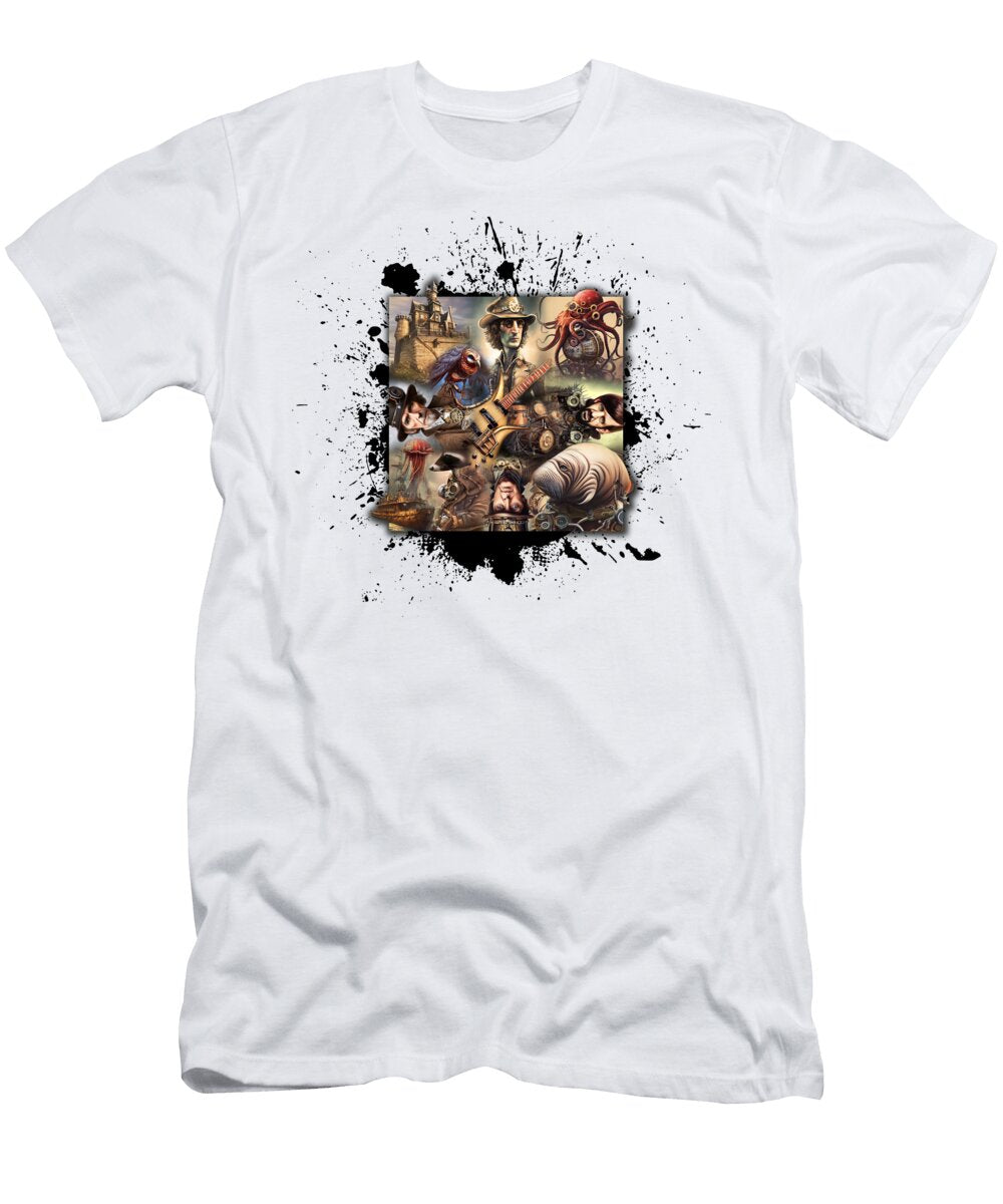 Beatles Collage Jeffrey St Romain T-Shirt