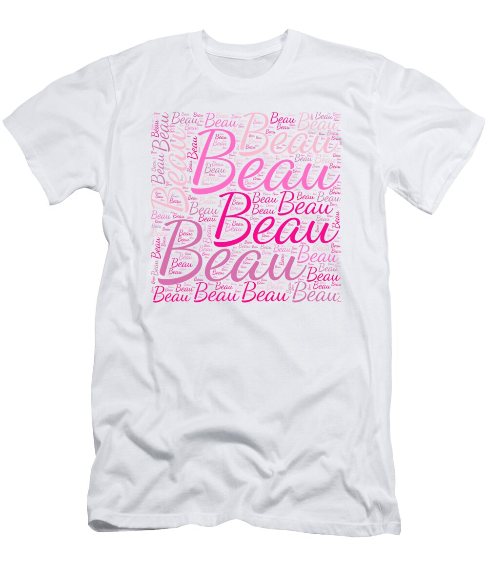 Beau Names Without Frontiers Vidddie Publyshd T-Shirt