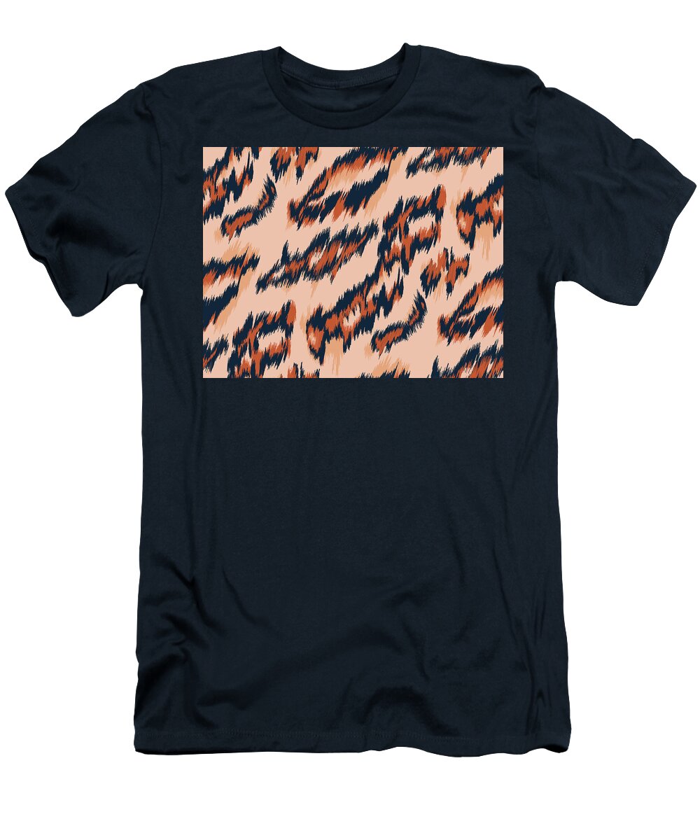 Beautiful Watercolor Leopard Print Pattern Julien T-Shirt