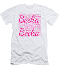 Becka Names Without Frontiers Vidddie Publyshd T-Shirt