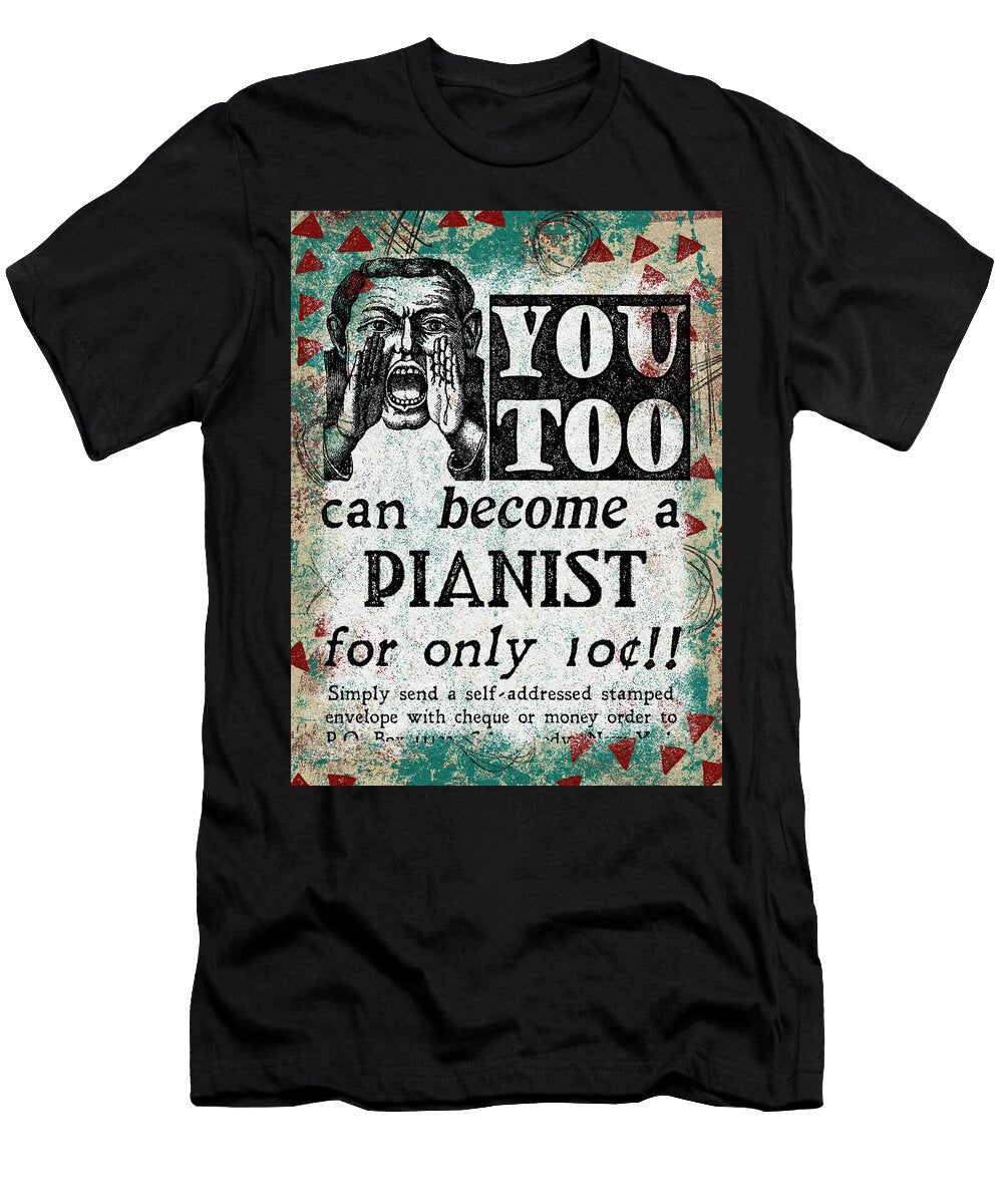 Become a Pianist Flo Karp T-Shirt