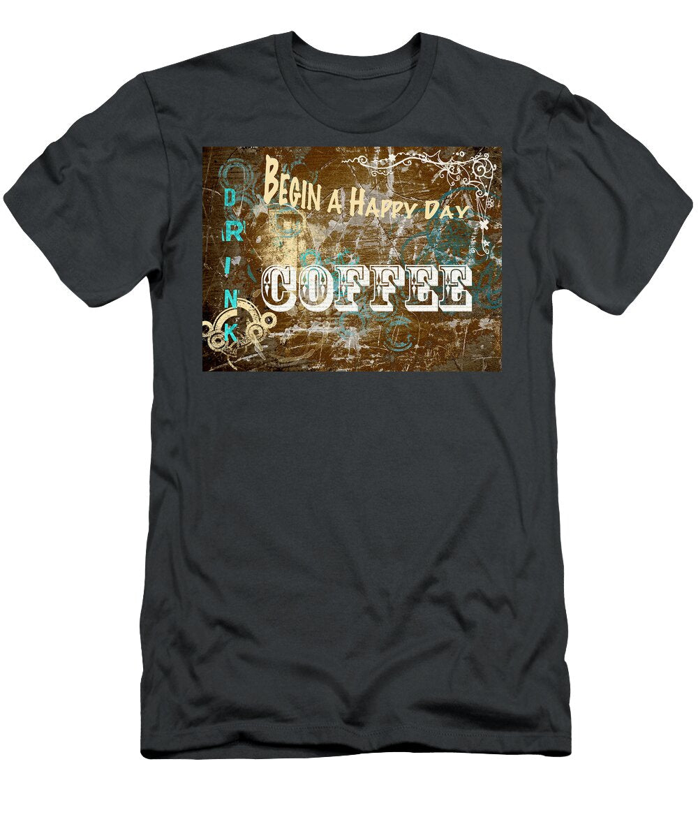 Begin a Happy Day Patricia Lintner T-Shirt