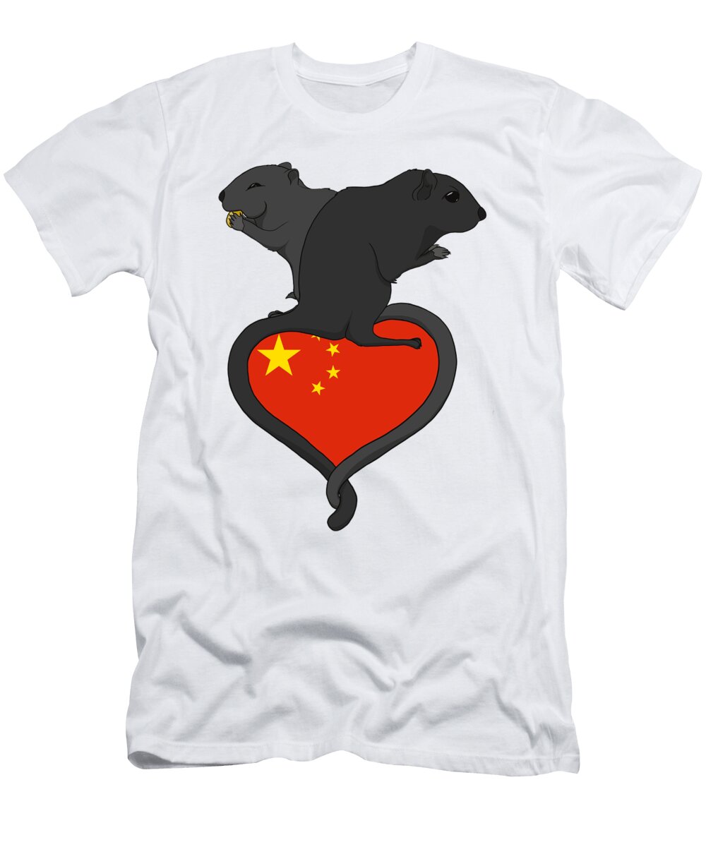 Beijing Forbidden City Peking Opera Ezone Prints T-Shirt
