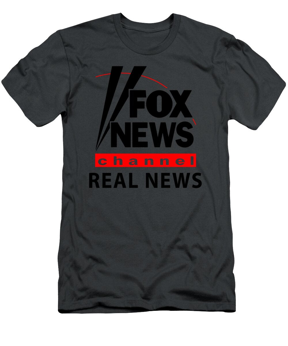 Bemomo Trump Fake New Fox News Channel Real News Clinton Rees T-Shirt