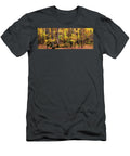 Beneath the Trees of Autumn Panorama 1122 Dan Carmichael T-Shirt