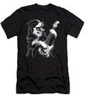 Bernese Mountain Dog Playing Electric Guitar Dog Sophie Eleanor T-Shirt