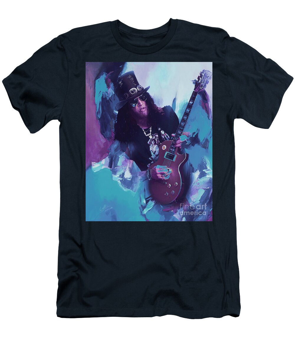 Best Guitarist Slash Gull G T-Shirt