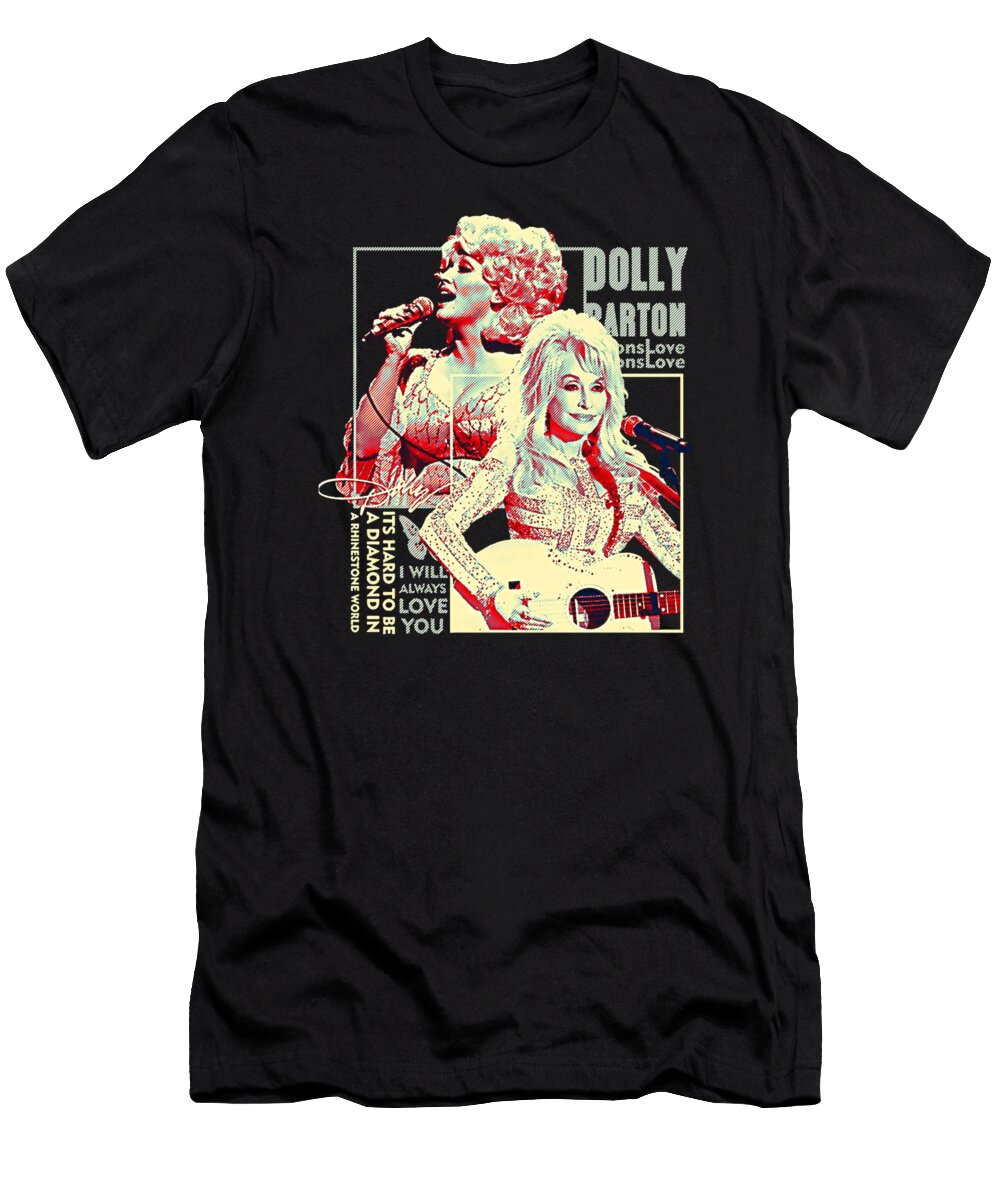 Best Logo Dolly Parton an Actress Singer Kuncupken Shop T-Shirt