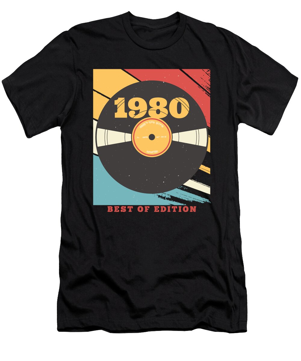 Best of Vinyl Birthday 1980 Me T-Shirt