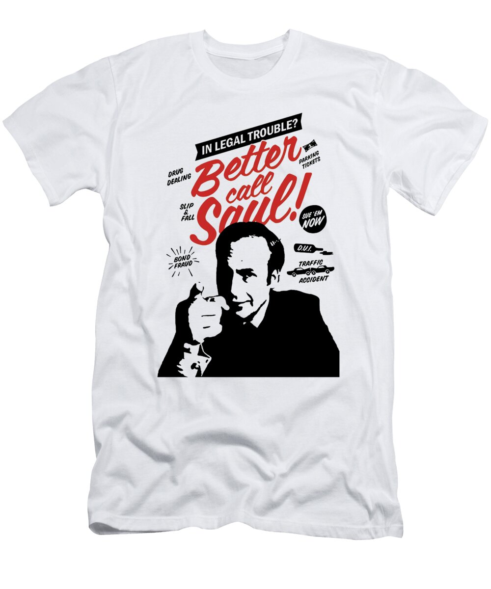 Better Call Saul White Merde Putria T-Shirt