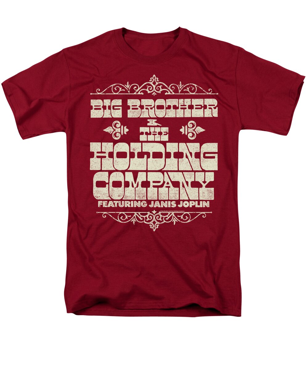 Big Brother and the Holding Company Fat Bottom Text Brand a T-Shirt