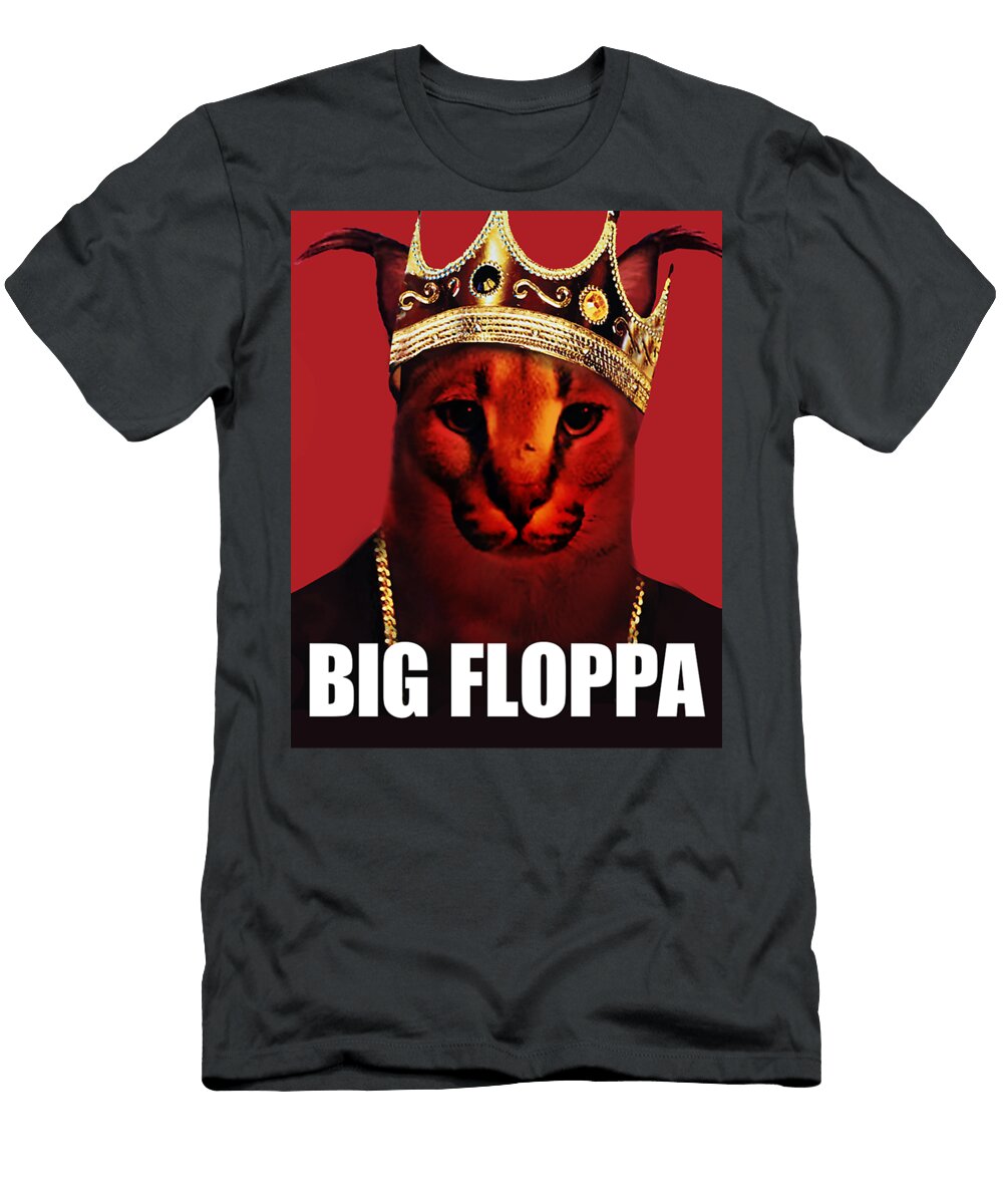 Big Floppa Red Notorious Rapper King Roger Pueyrredon T-Shirt