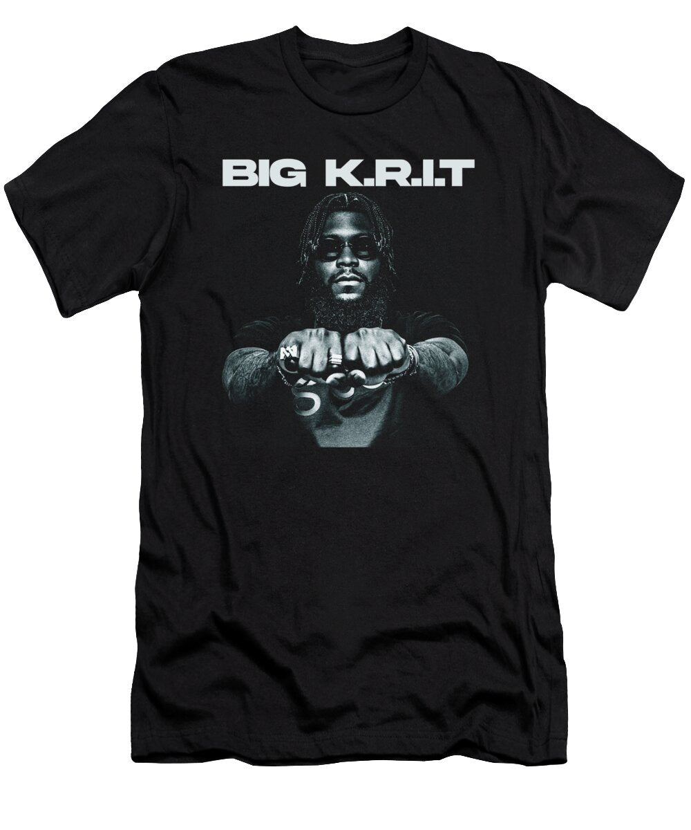 Big Krit Monochrome Portrait Alexandra W Blake T-Shirt