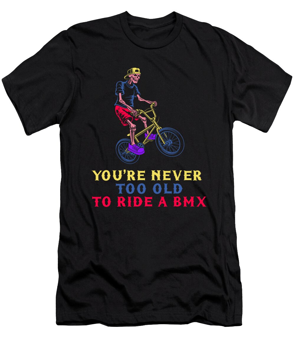 Bike Biker Cyclist Bmx Mtb Retired Cycling Gift Thomas Larch T-Shirt