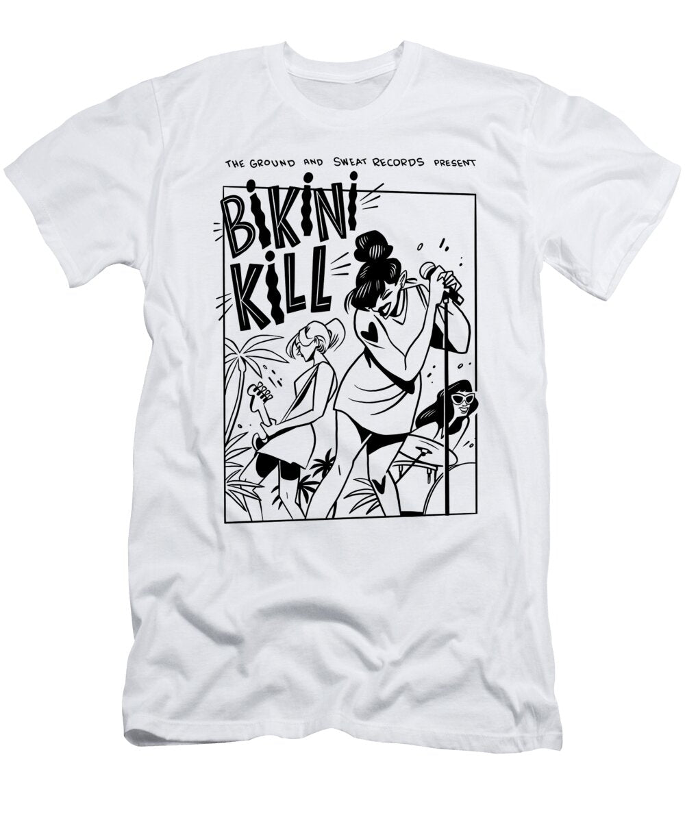Bikini Kill Concert Poster Kay Marshall T-Shirt