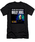 Billy Joel American Singer Pianist and Songwriter Rain Store T-Shirt