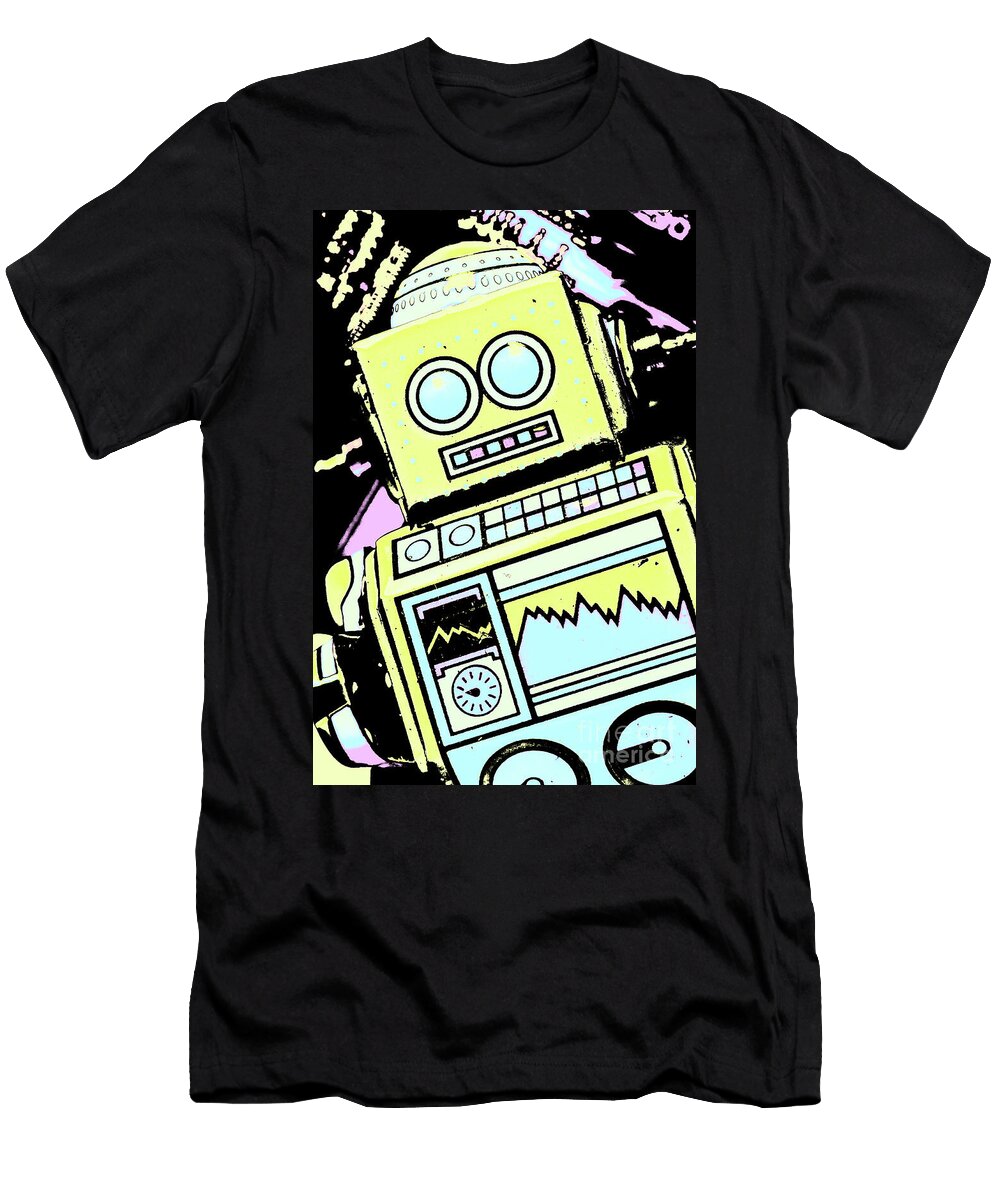 Bionic Comic Bot Jorgo Photography Wall Art Gallery T-Shirt