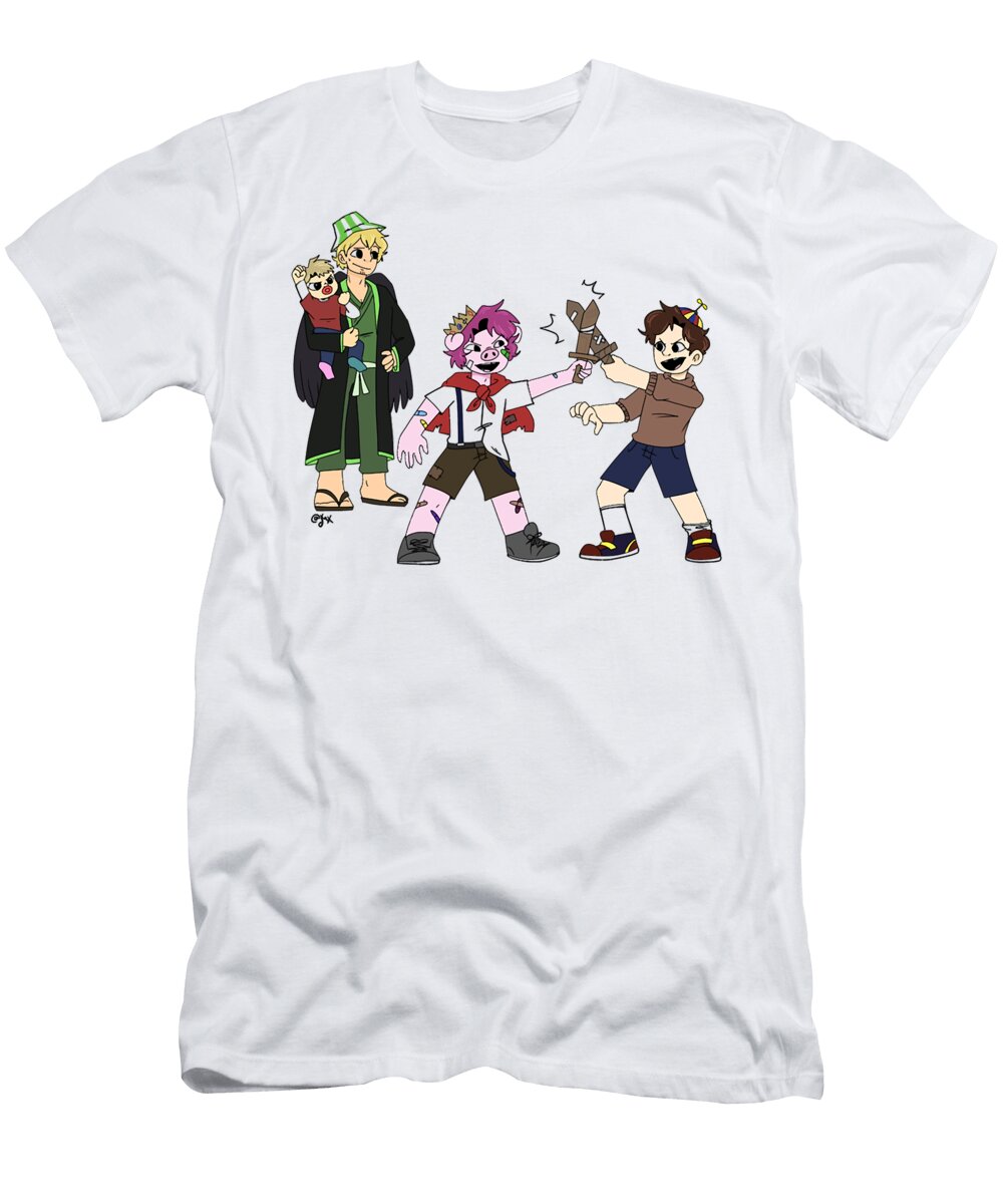 Birthday Gifts American Technoblade Youtuber Awesome for Music Fans Anime Chipi T-Shirt