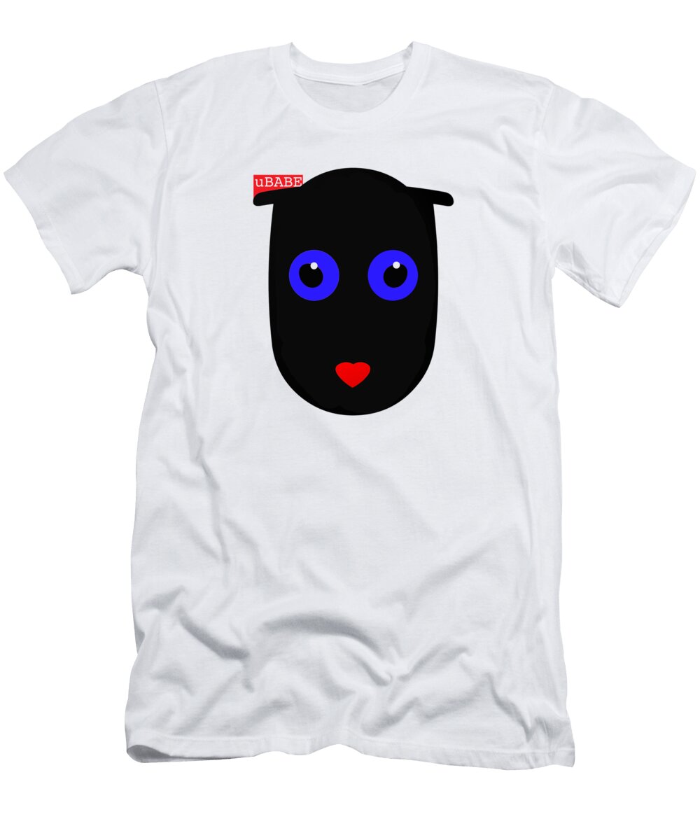 Black Cat Ubabe Style T-Shirt