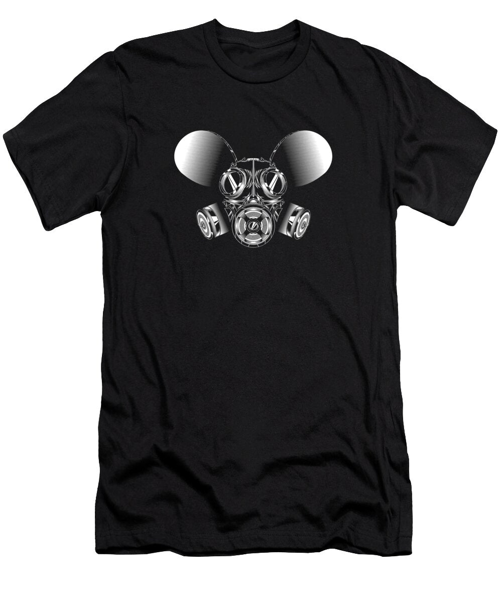 Black Mask Deadmau Sumbu Caping T-Shirt