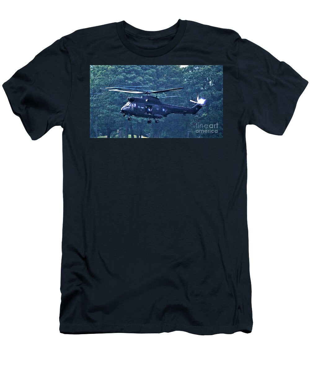 Black P Helicopter in Slumber Fearless Fox T-Shirt