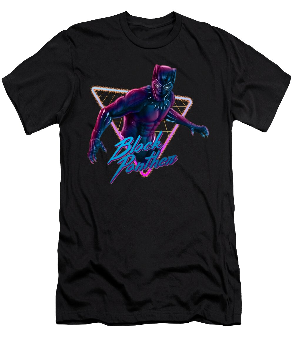 Black Panther Neon Jenna Joane T-Shirt