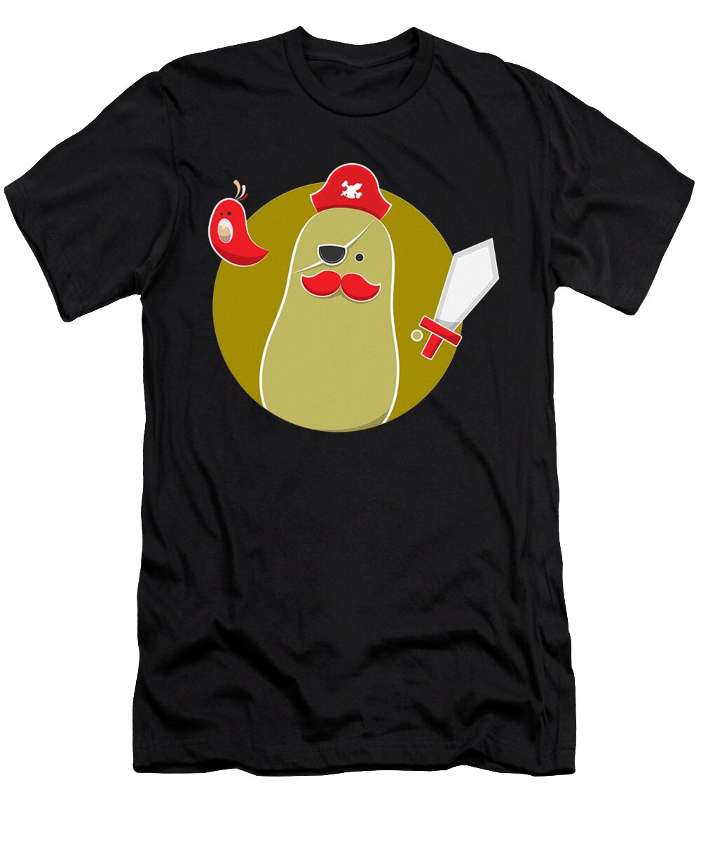 Blob the Pirates Dazzle Findefart T-Shirt