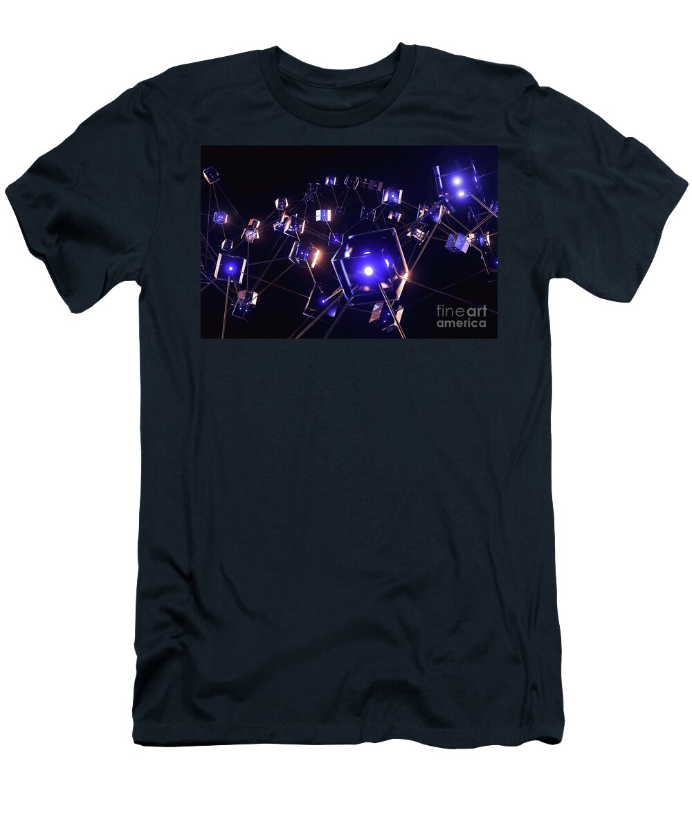 Blockchain Network Allan Swart T-Shirt