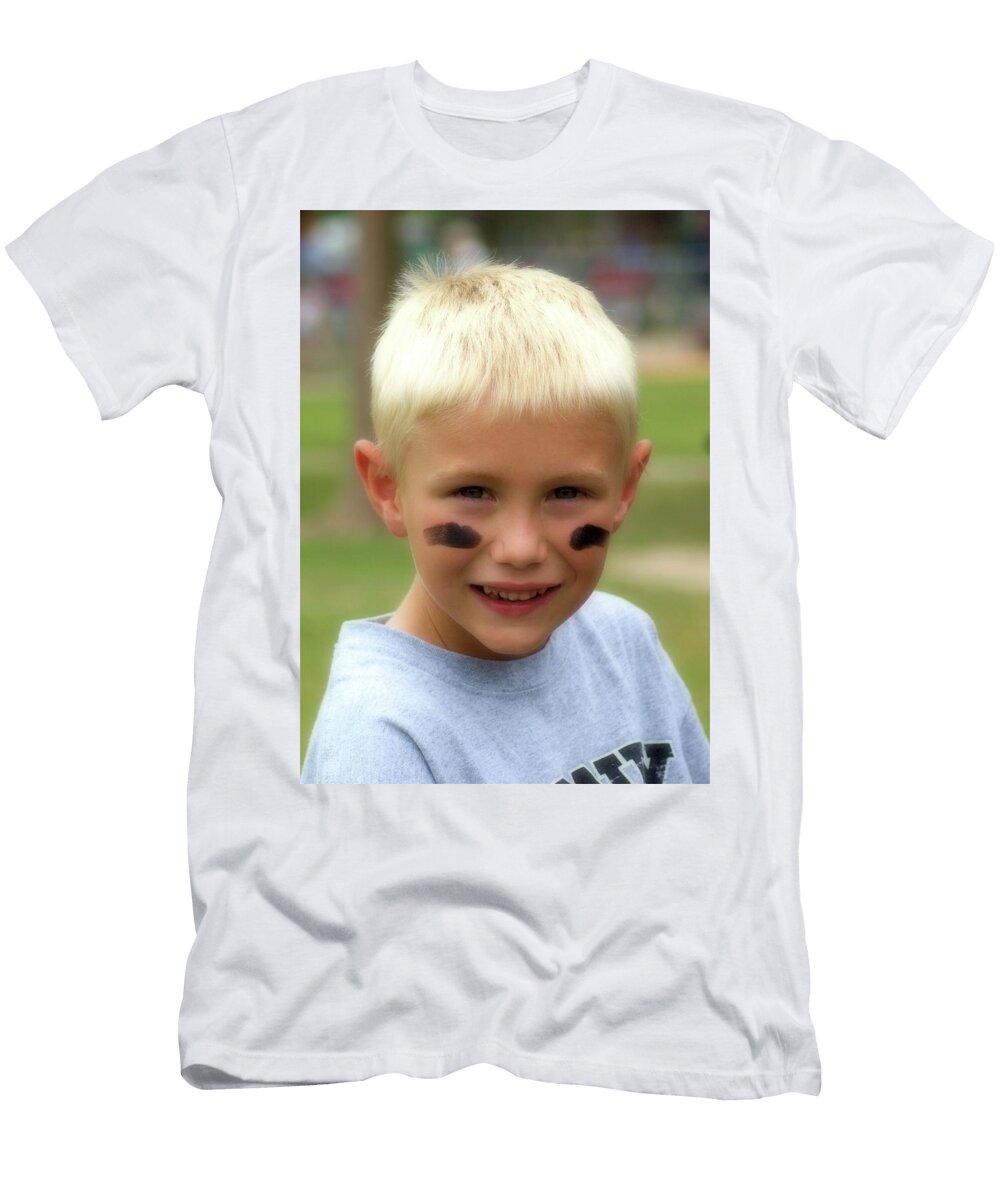 Blond Baseball Player Russell Owens T-Shirt