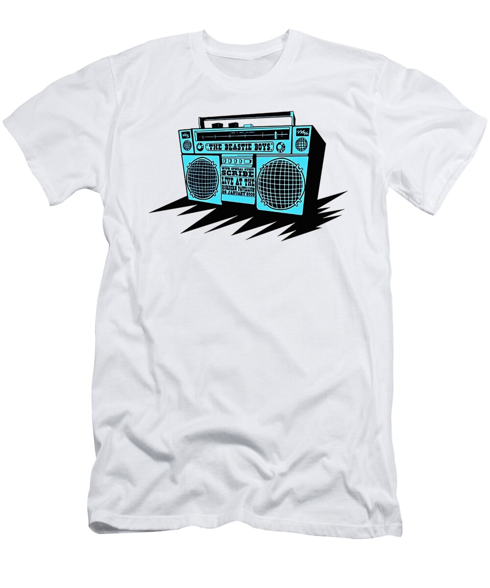 Blue Boombox Icik Kiwir T-Shirt
