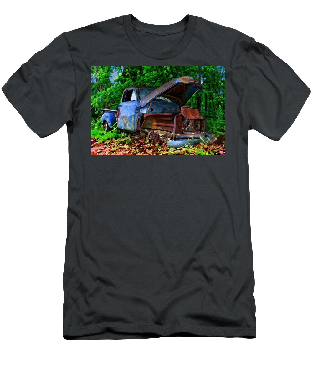 Blue Chevy Nikolyn Mcdonald T-Shirt