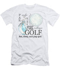 Blue Golf Art Jean Plout T-Shirt